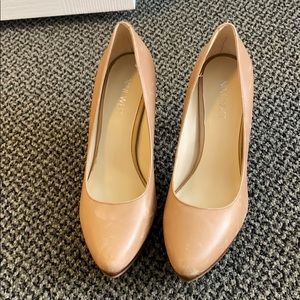 Calvin Klein nude heels